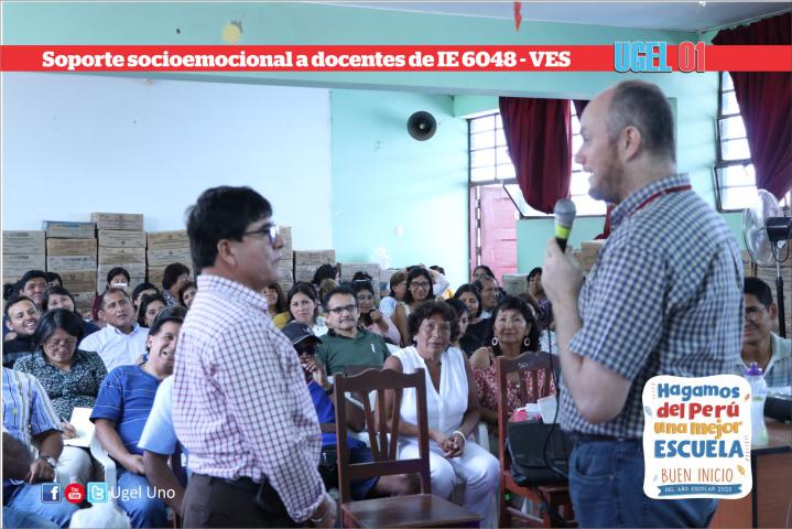 Soporte socioemocional a docentes de ie 6048 jorge basadre de ves