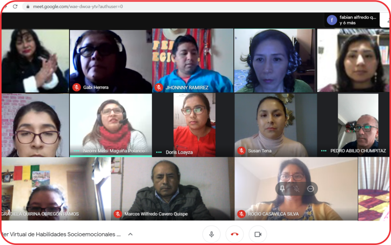 Taller habilidades socioemocionales para cetpro