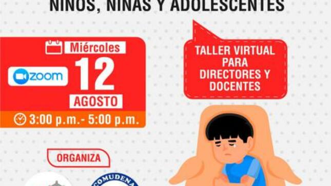 Taller virtual para directores y docentes organiza comudena de sjm