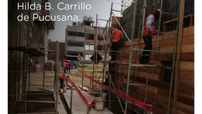Pronied reinicia construcción de ie 6010 hilda b. carrillo de pucusana