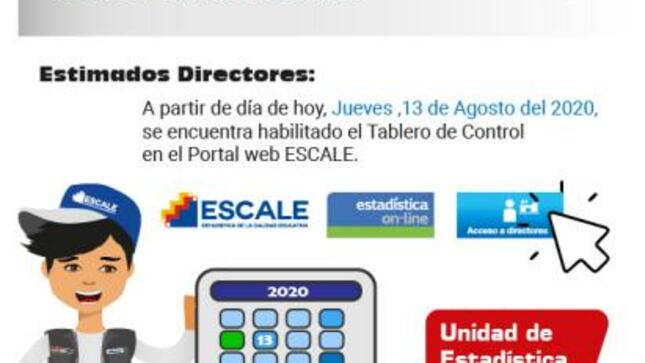 Censo educativo 2020 – acceso al tablero de control