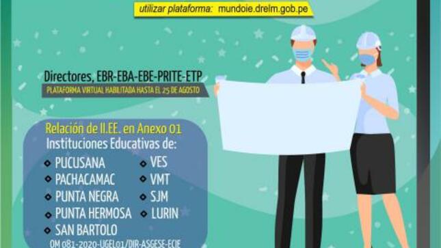 Ugmpronied requiere información de estado de infraestructura educativa