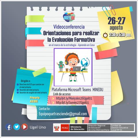 Primaria: video conferencia