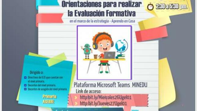Primaria: video conferencia