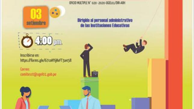 Capacitación virtual: prevención de riesgos laborales en trabajos administrativos