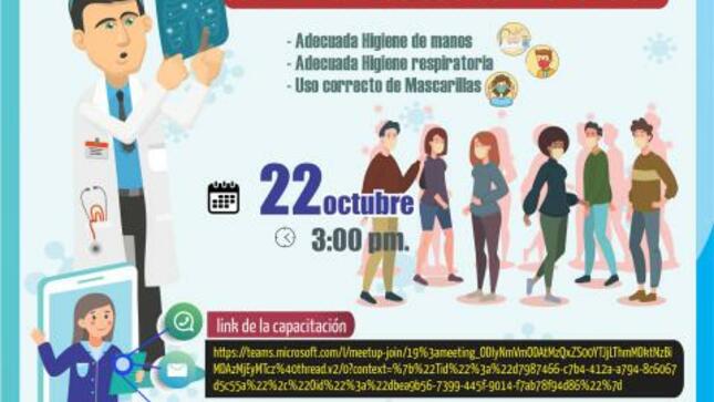 Capacitación médica: covid 19 medidas de prevención