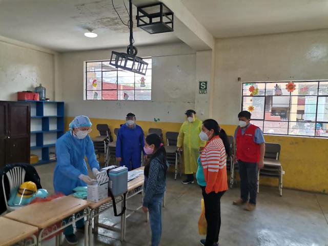 Niñas de ie 6029 bartolome mitre recibieron la vacuna pvh (virus de papiloma humano)