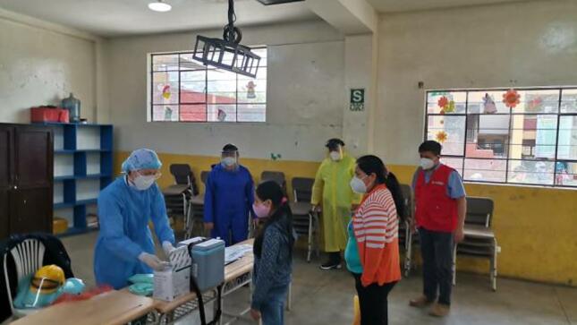 Niñas de ie 6029 bartolome mitre recibieron la vacuna pvh (virus de papiloma humano)