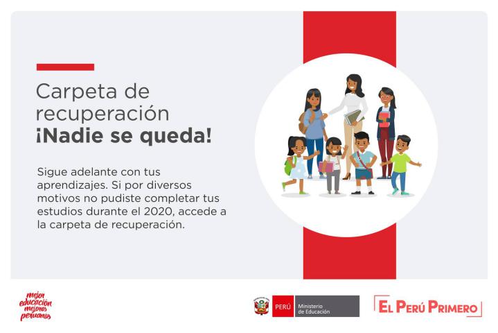 Carpeta de recuperación para reforzar aprendizajes