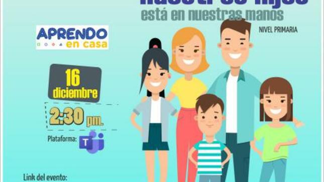 Videoconferencia: el presente y el futuro de nuestros hijos está en nuestras manos