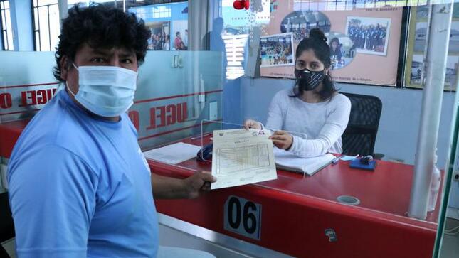 Atención presencial focalizada realiza trámite documentario