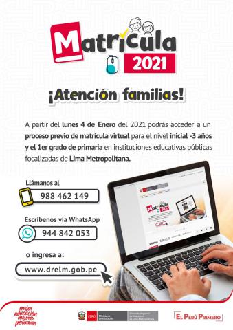 Matrícula 2021
