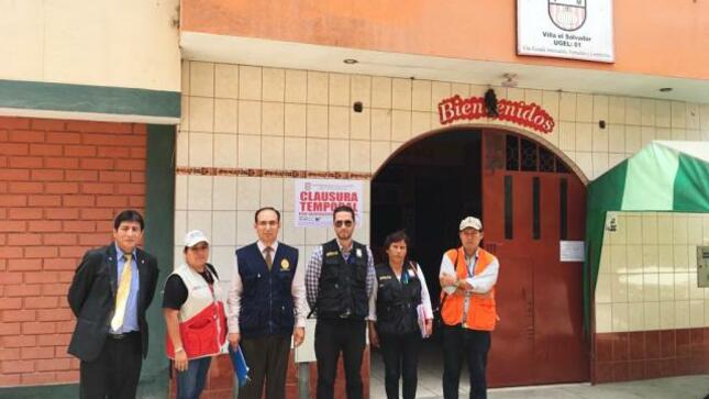 Clausura de colegios particulares irregulares