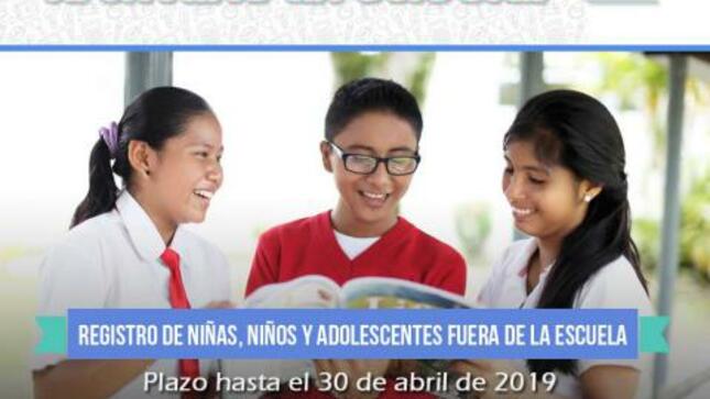 Registro de niñas