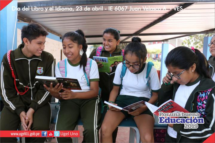 Día mundial del libro promovieron en la ie 6067 de ves
