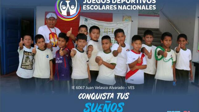 Inscribe a tu colegio en los juegos deportivos escolares nacionales 2019