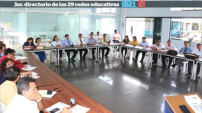 3er. directorio de las 29 redes educativas de ugel 01