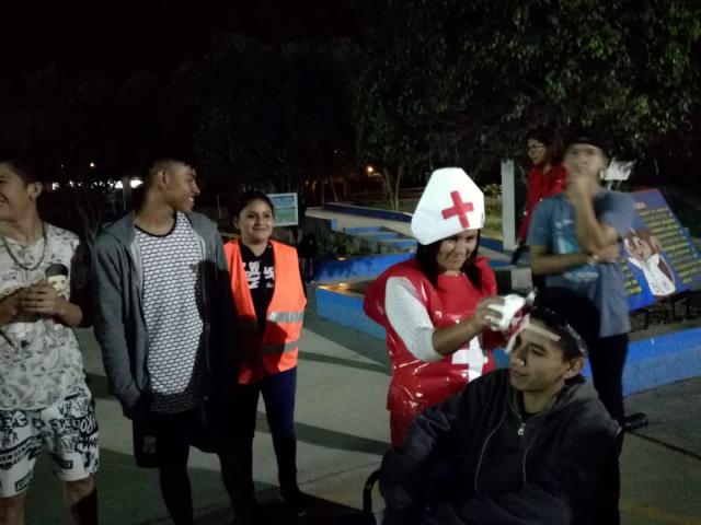 Ceba isaias ardiles participo de i simulacro de sismo escolar