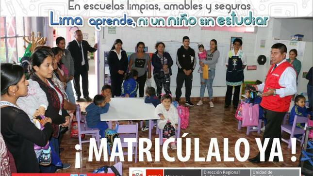 Inician clases en iei 559 sagrado corazón de jesús en sjm