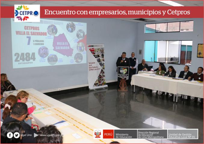 Encuentro con empresarios