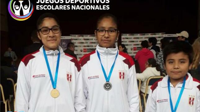 Primeros lugares consigue ugel uno en la etapa regional de los juegos deportivos escolares nacionales