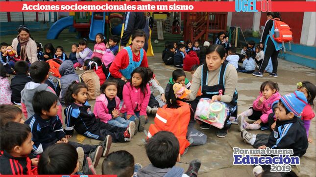 Con civismo esolares participaron del iii simulacro nacional escolar de sismo