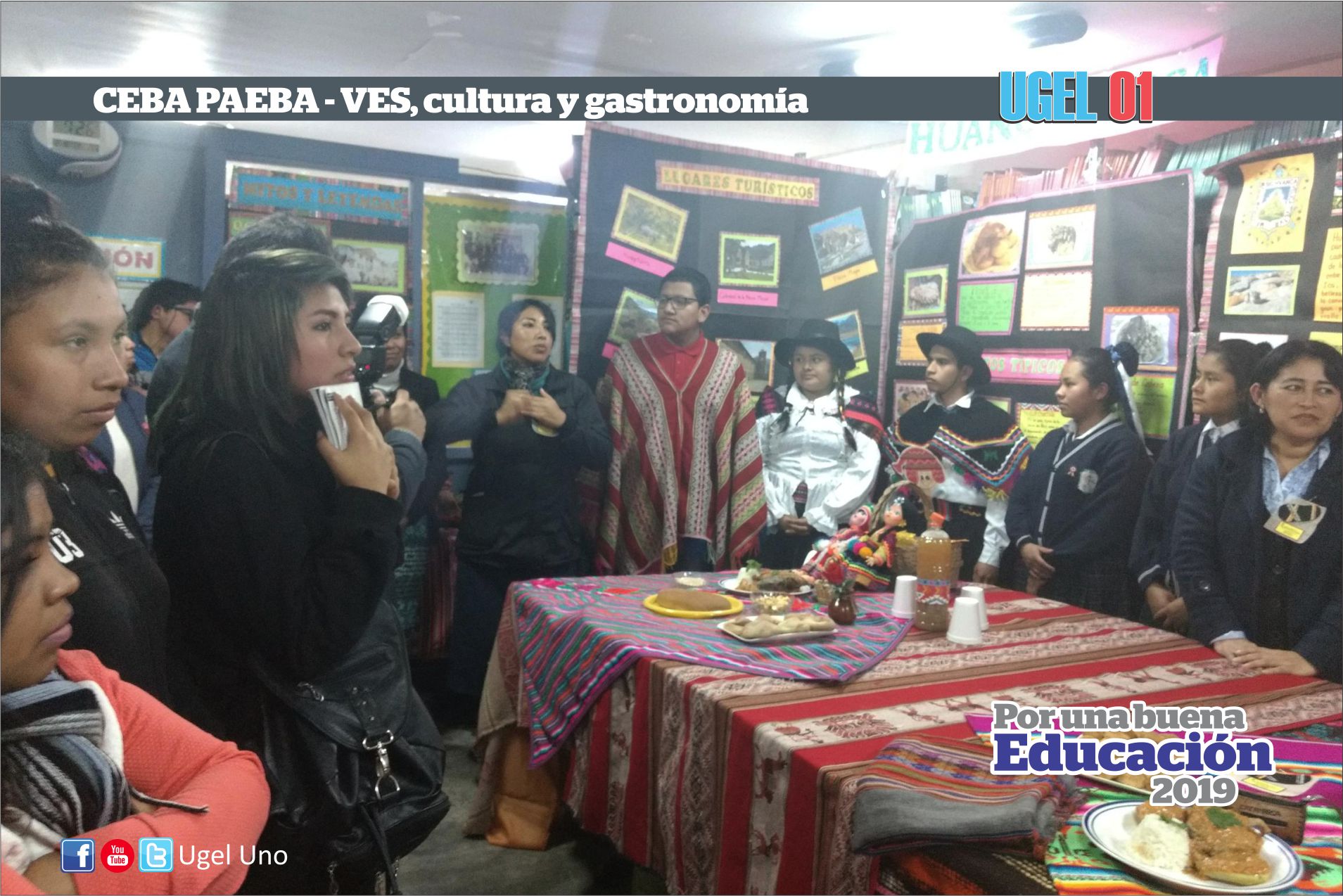 Festival gastronico por las rutas del perú” ceba paeba de ves
