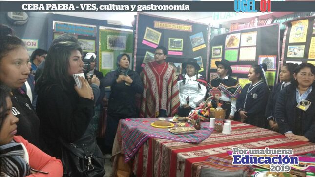 Festival gastronico por las rutas del perú” ceba paeba de ves