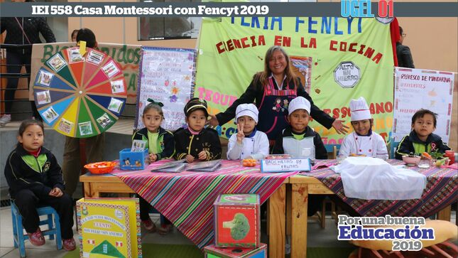 Fencyt “eureka” en iei 558 casa montessori con ciencia en la cocina