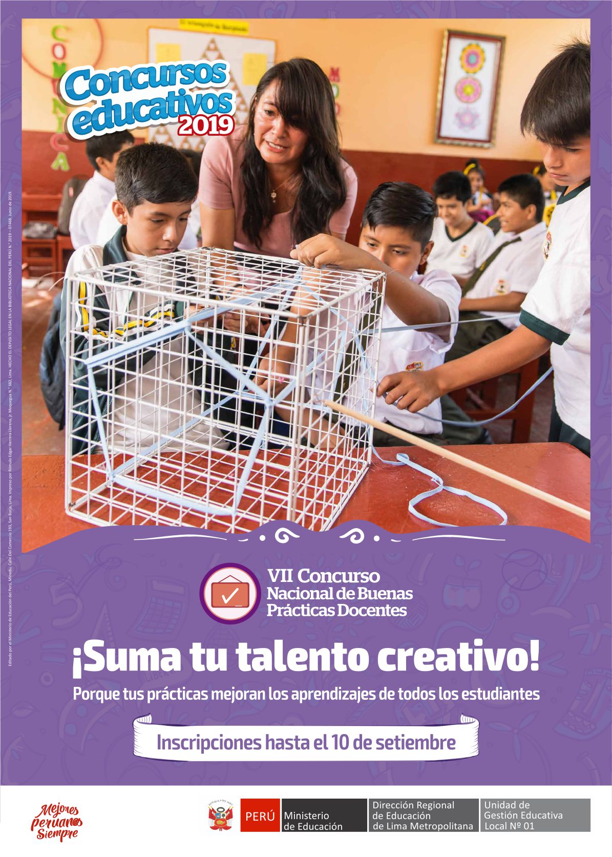 Inscripciones para vii concurso nacional de buenas prácticas docentes