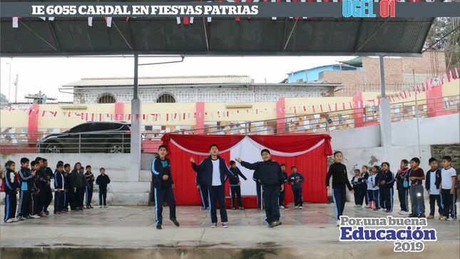 Ie 6055 cardal con las fiestas patrias