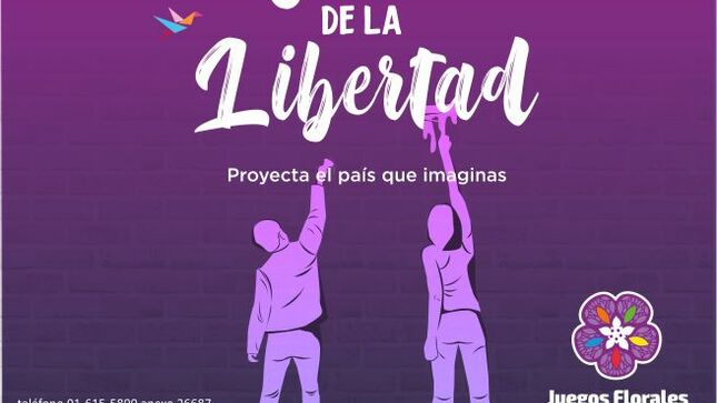 Juegos florales presentan el concurso murales de la libertad: “el país que imaginamos”
