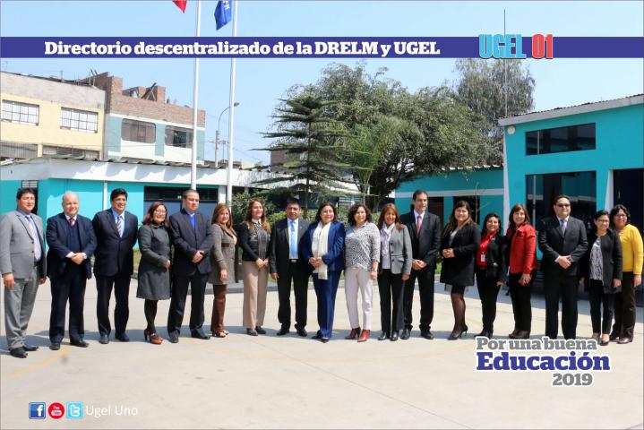 Directorio descentralizado drelm-ugel se dio en la sede nº 01