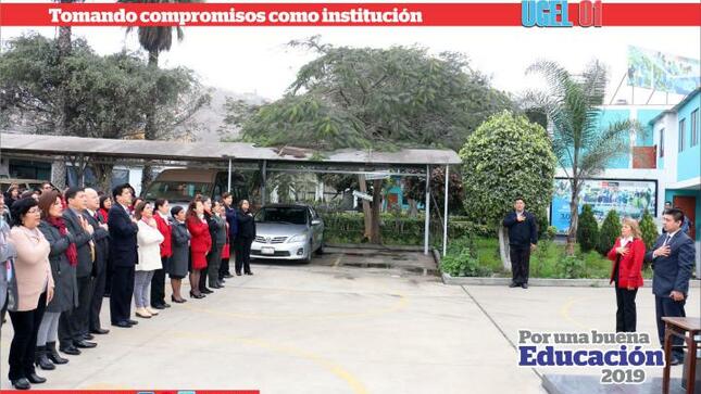 Asumiendo compromisos como institución