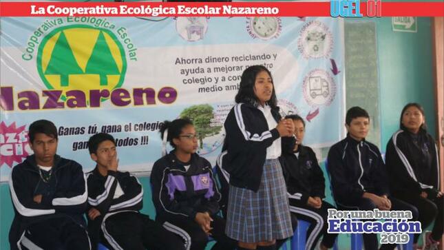 La cooperativa ecológica escolar nazareno