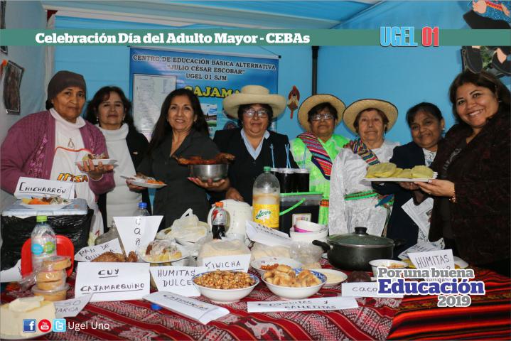 Alegría e ilusión en la celebración del dia del adulto mayor
