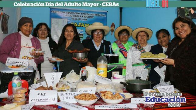 Alegría e ilusión en la celebración del dia del adulto mayor