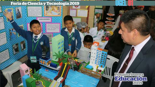 Exitosa participación de colegios en fencyt - etapa ugel