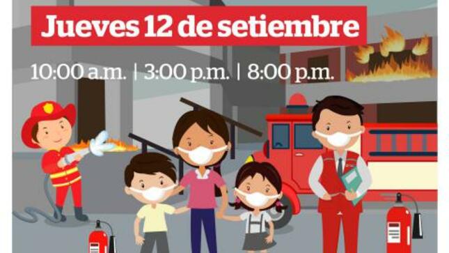 Simulacro regional ante incendio
