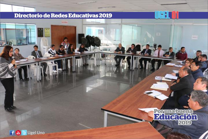 Directorio de redes educativas 2019 de ugel 01