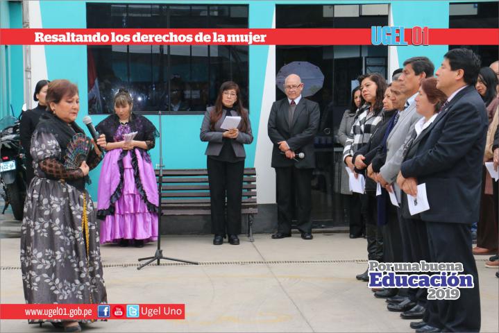 Resaltando los derechos de la mujer