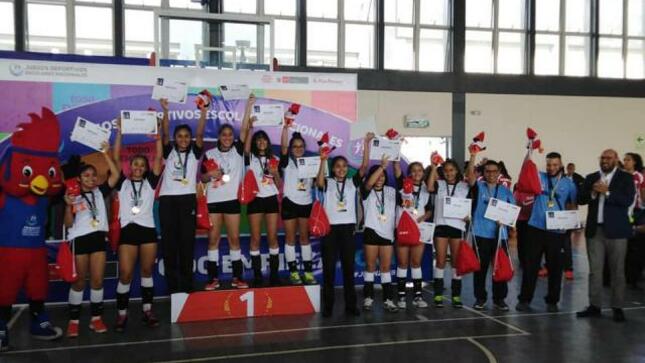 Colegio marianistas campeón de voley en jden 2019