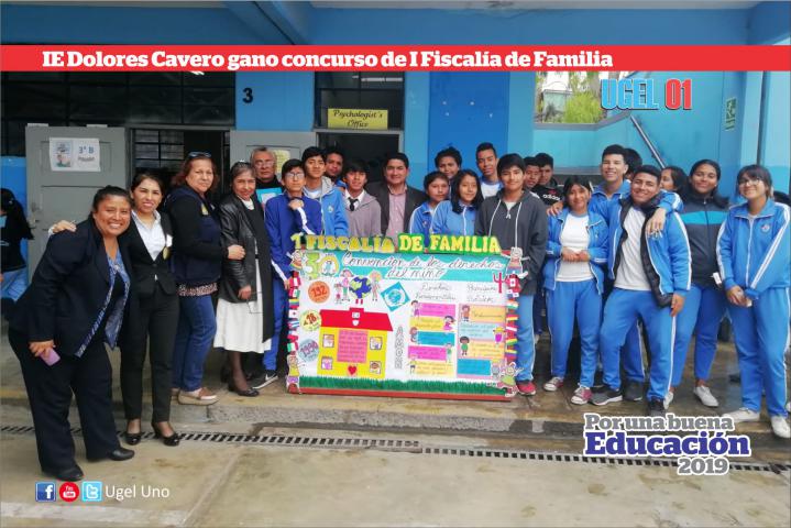 Ie dolores cavero gano concurso de i fiscalía de familia
