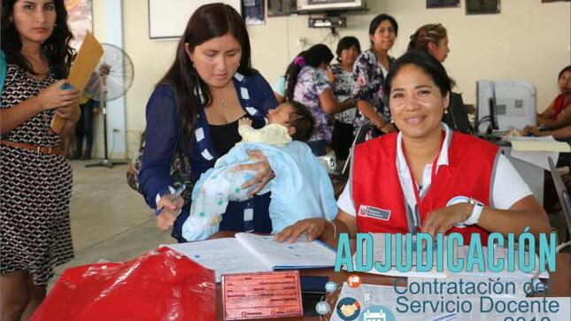 Nivel inicial: adjudicación contrato del servicio docente 2018