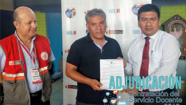 Entrega de rd a docentes adjudicados 2018