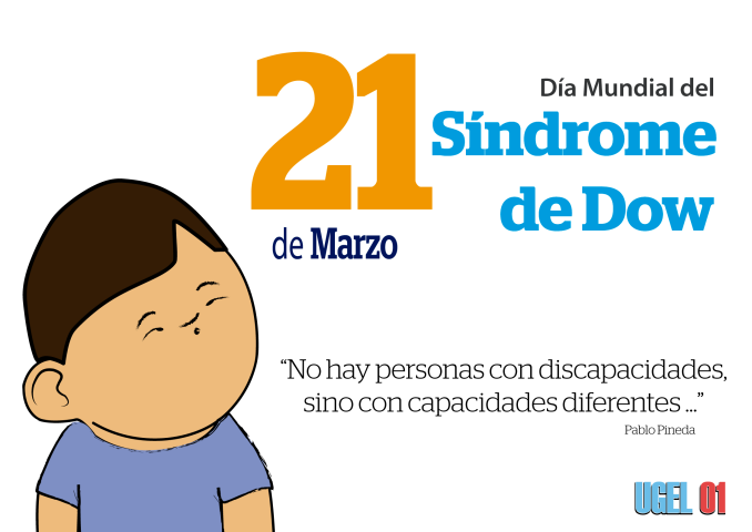Día mundial del síndrome de down - 21 de marzo