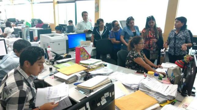 Funcionarios ugel de ucayali hicieron pasantía en ugel 01