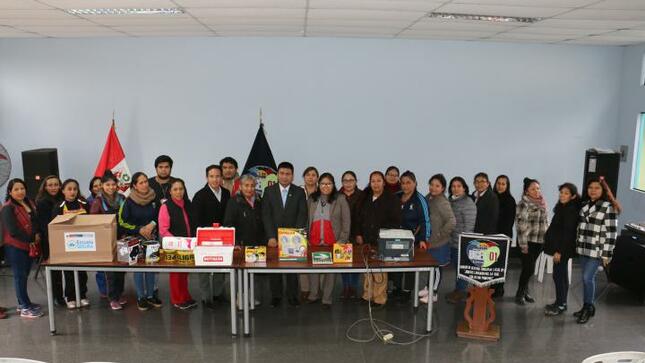 60 ii.ee. focalizadas por prevaed recibieron kit de seguridad