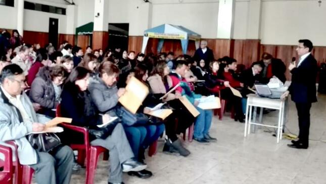 Capacitación para docentes y directivos de cetpros