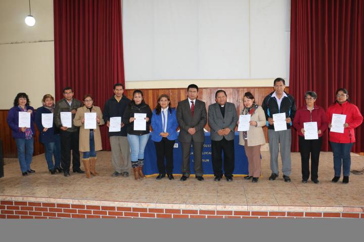 Docentes y directivos de cetpros se capacitaron en gestión pedagógica